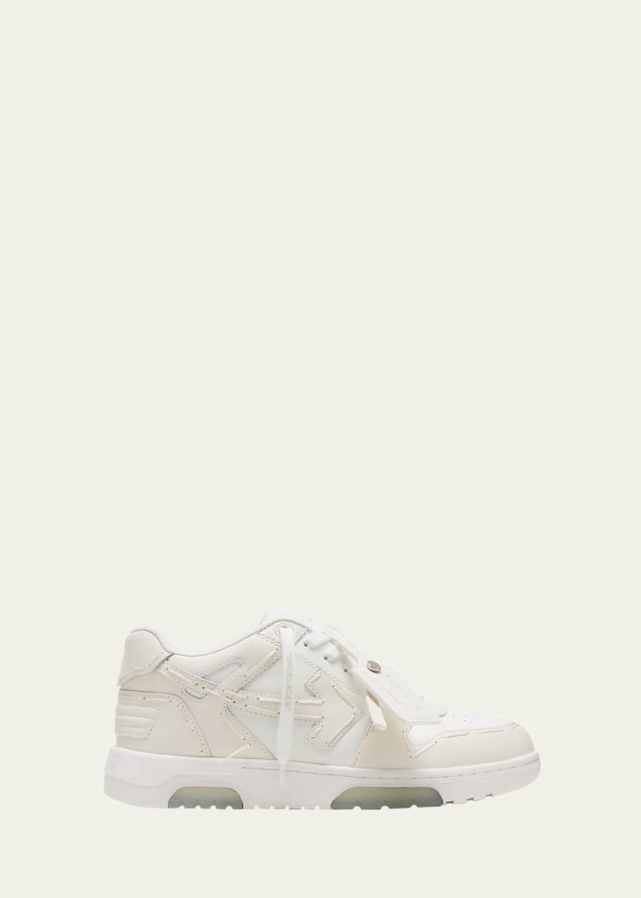 Off White Men s Out Of Office Stitched Leather Low Top Sneakers Bergdorf Goodman