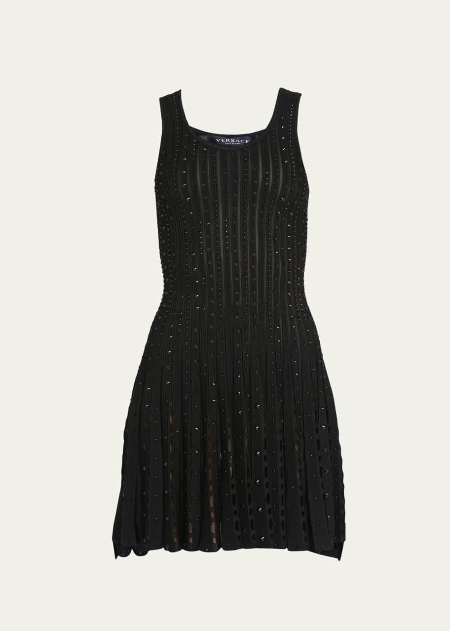 versace embroidered dress Versace Embroidered Silk Midi Evening Dress