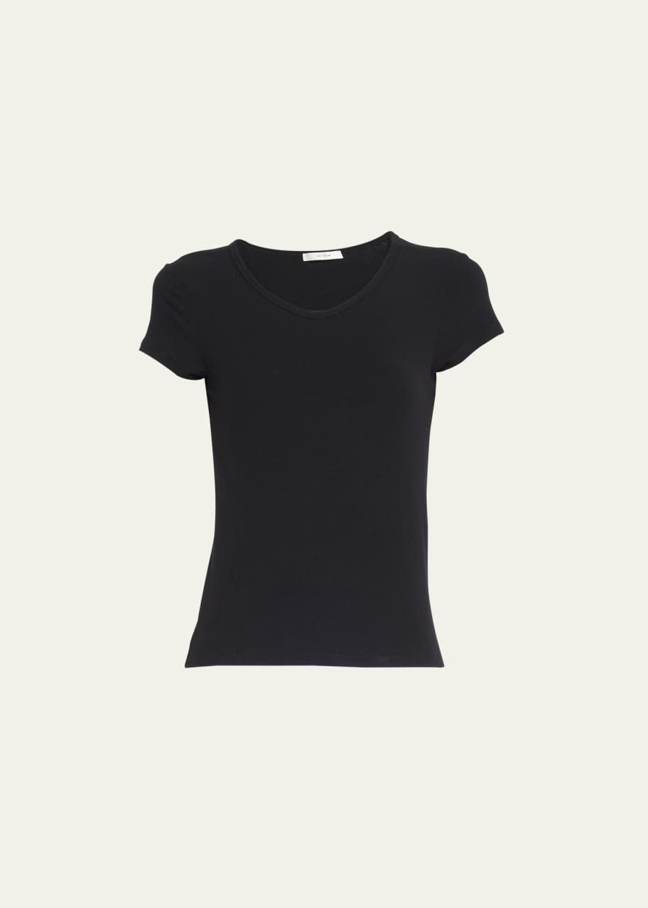 Image 1 of 1: Rasa Short-Sleeve Rib T-Shirt