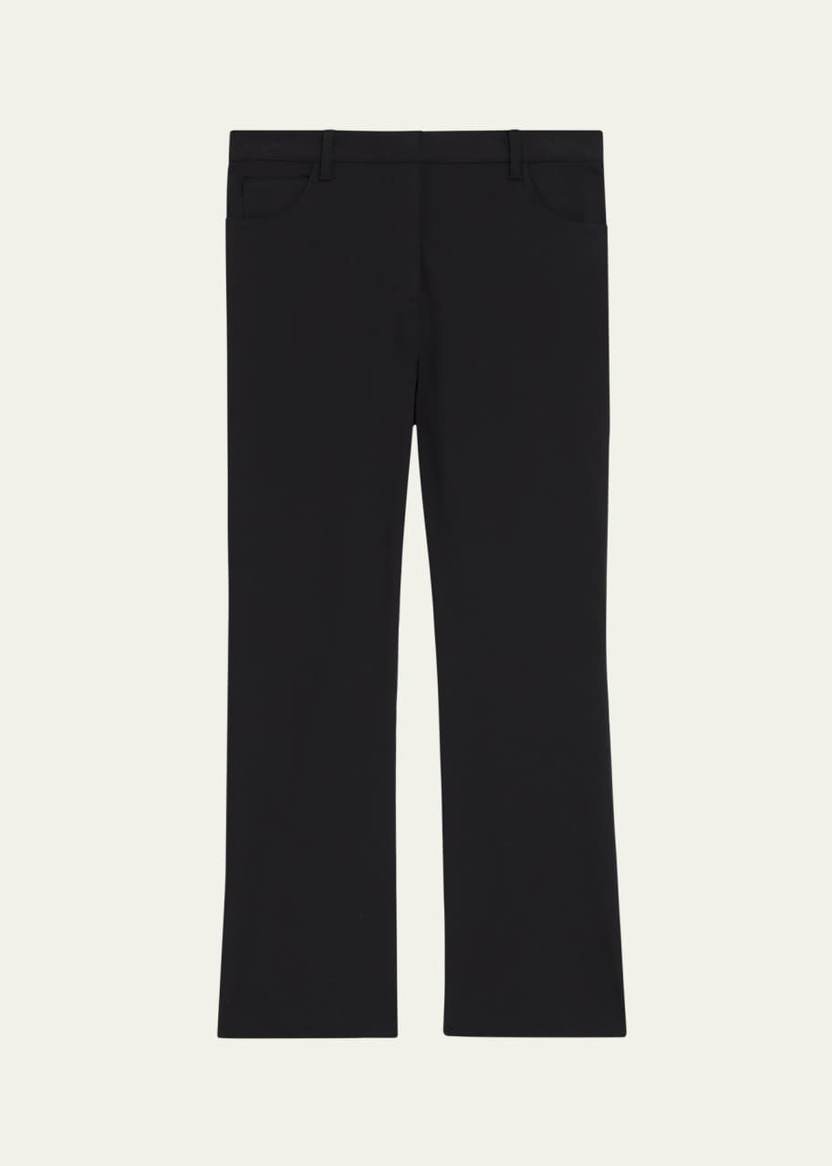 Theory Five-Pocket Kick Flare Pants - Bergdorf Goodman