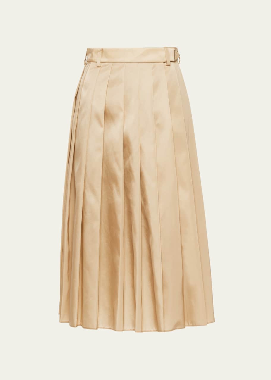 Prada Re-Nylon Pleated Skirt - Bergdorf Goodman