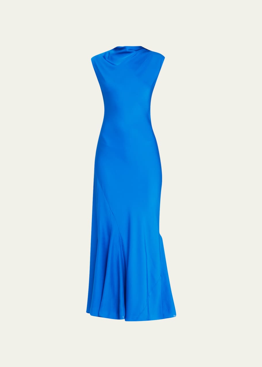 chinese dress ladies Erin Blue Valentine Dress Blue / L