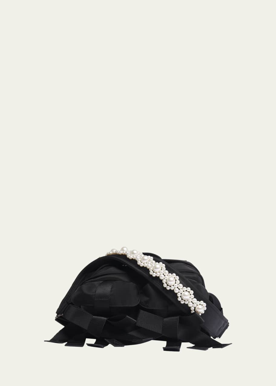 Image 1 of 1: Bow Zip Bum Crossbody Bag