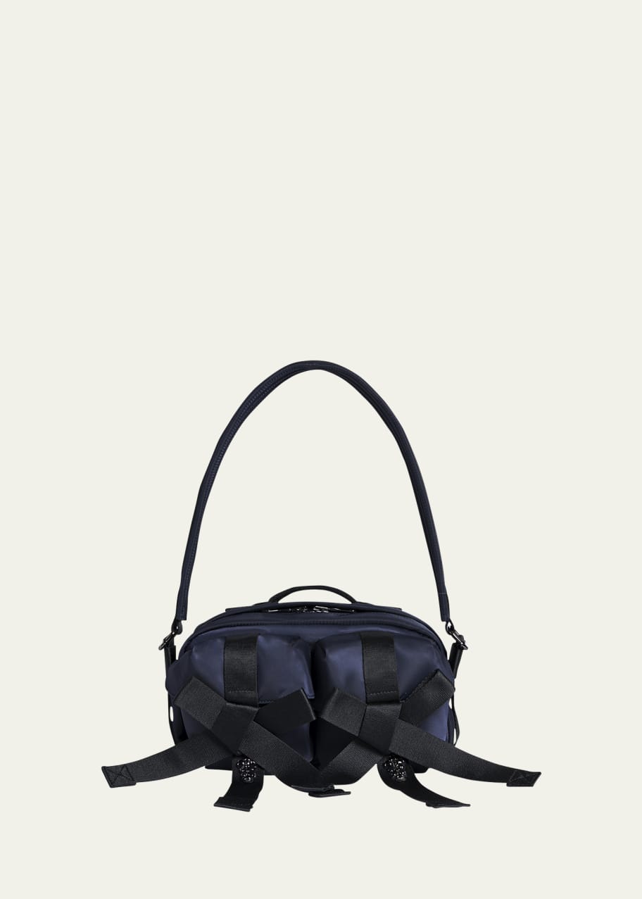 Image 1 of 1: Bow Zip Bum Crossbody Bag