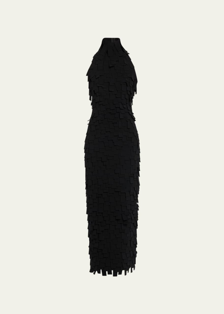 A.W.A.K.E. MODE Multi-Rectangle Halter-Neck Midi Dress - Bergdorf Goodman