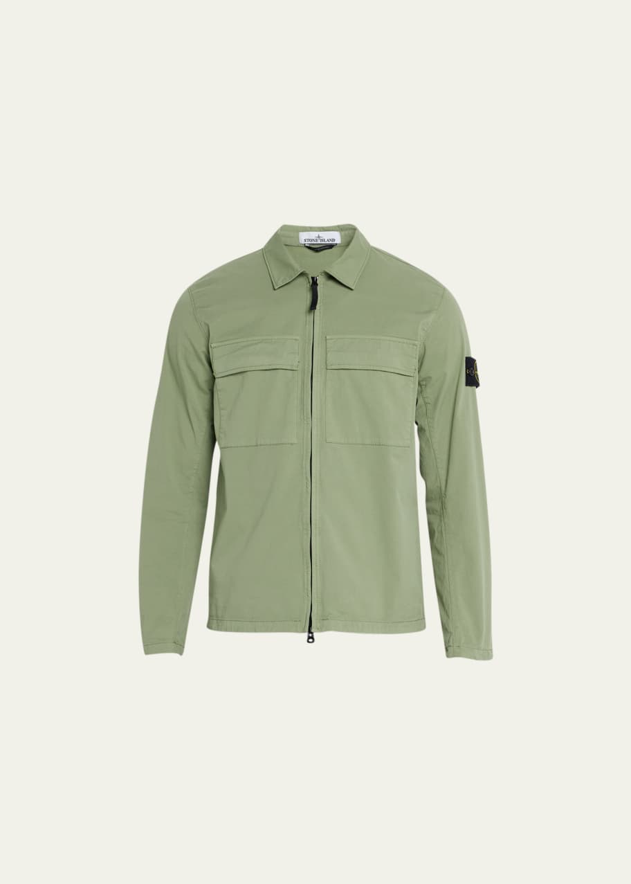 Stone island clearance 2 pocket overshirt