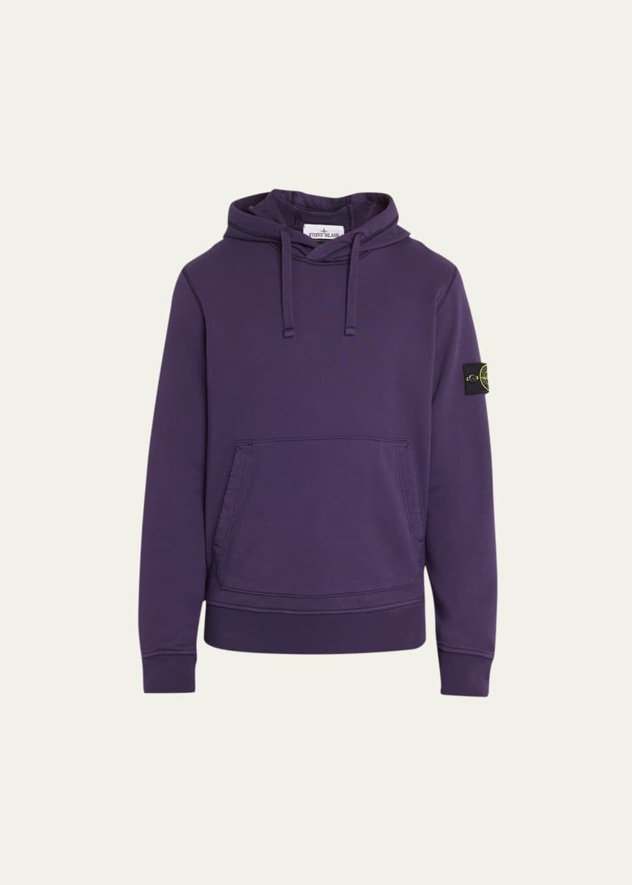 Stone Island Men s Basic Hoodie with Logo Patch Bergdorf Goodman
