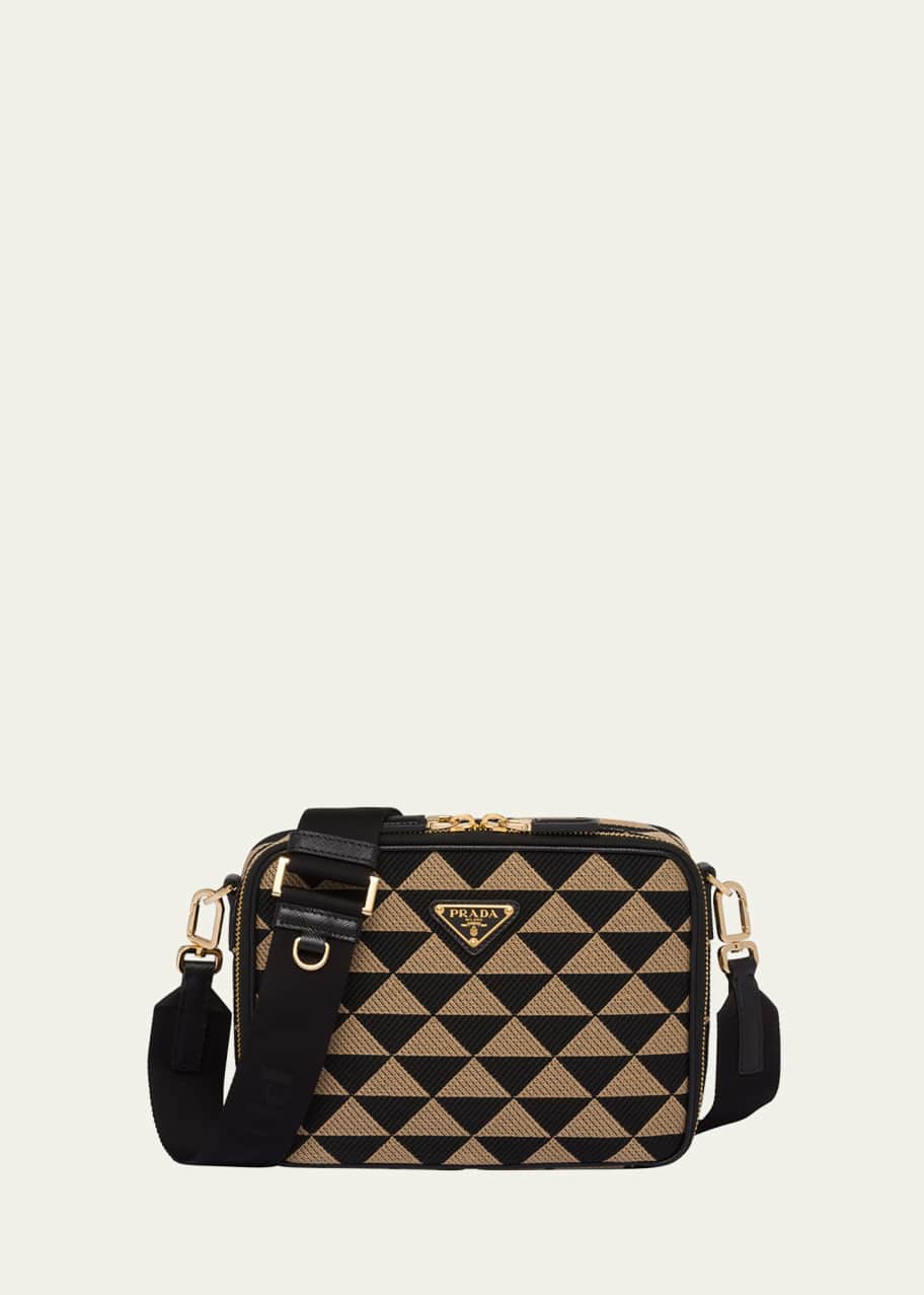 Triangle Logo Nylon Crossbody
  Bag main image 0