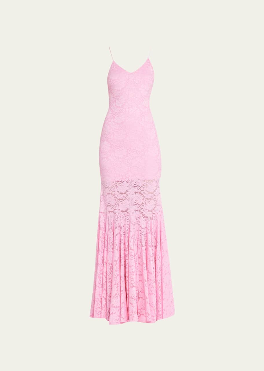 champagne colored lace wedding dresses BABARONI Off-the-shoulder A-line Wedding Dress With Slit Ivory/Champagne, Ivory/Champagne / US0