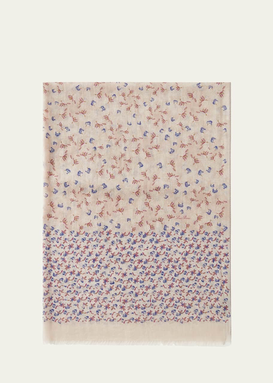 Loro Piana Stola Wildflower Meadow Cashmere Scarf Bergdorf Goodman