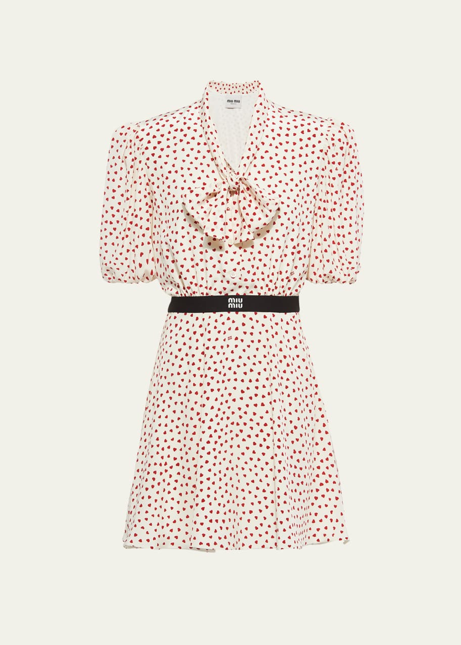 Miu miu silk top scarf