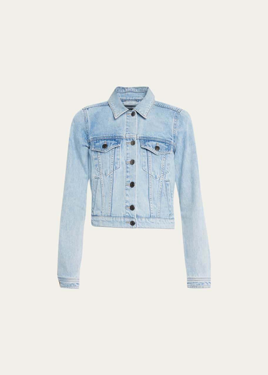 Veronica beard cara jean jacket cheap