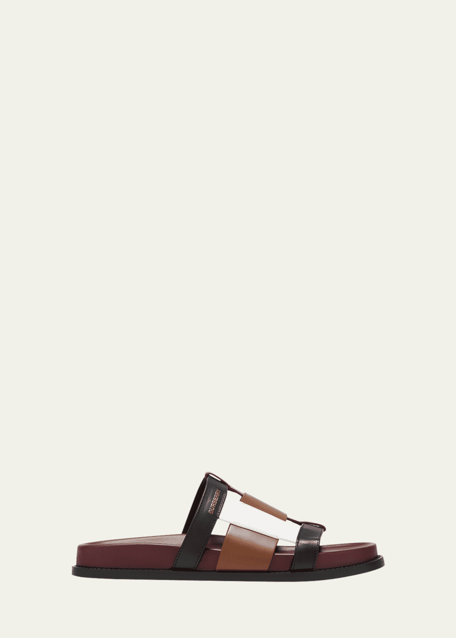 Thelma Colorblock Comfort Slide Sandals