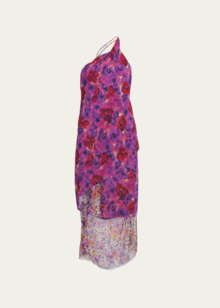 dries van noten off shoulder dress Dries Van Noten Pre-Owned off-shoulder Mini Dress | Green