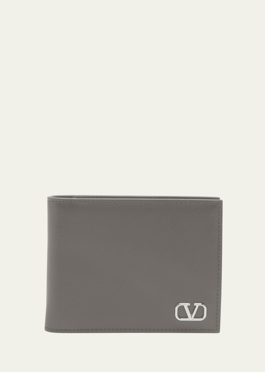 Image 1 of 1: Men's Mini VLogo Money Clip Billfold Wallet