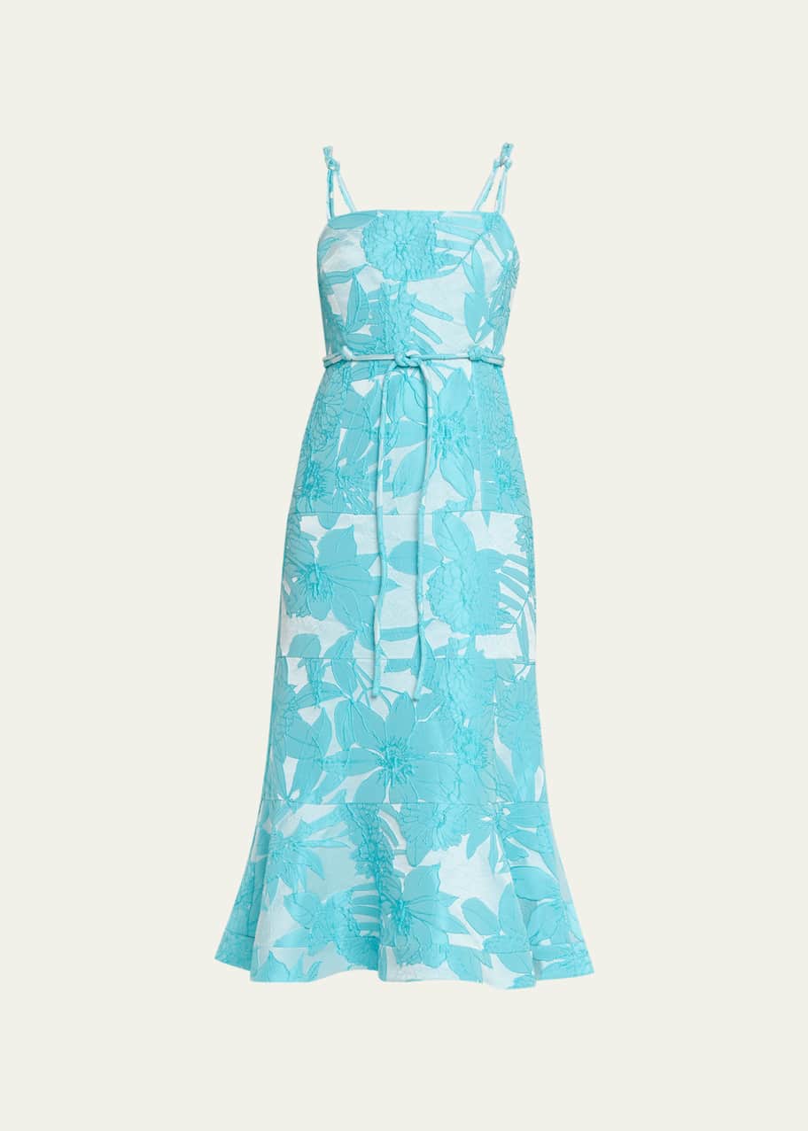 knee length dresses for ladies Faithfull The Brand - Delphine Midi Dress