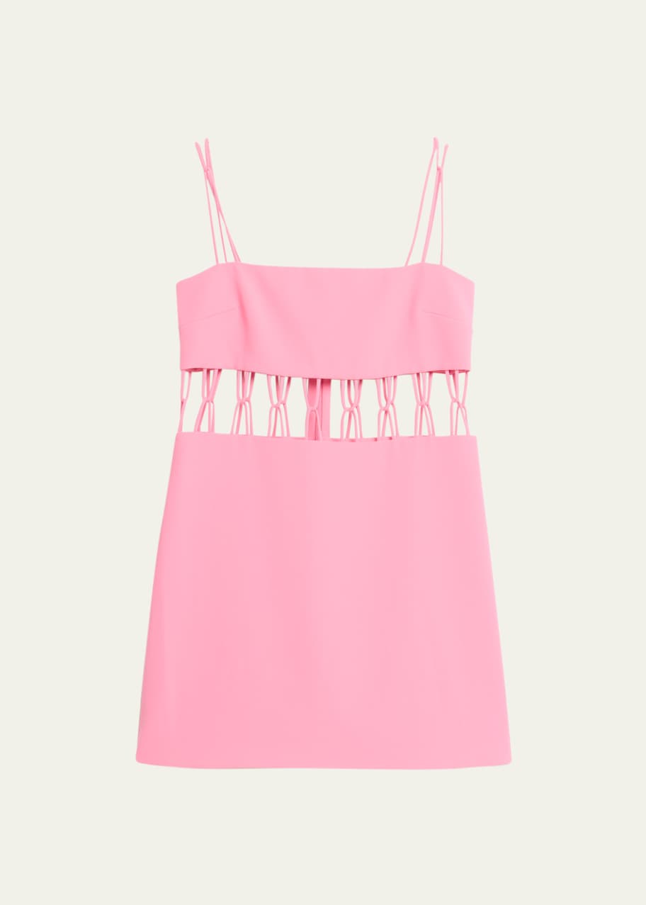 Alexis Kim Cutout-Waist Square Mini Dress - Bergdorf Goodman