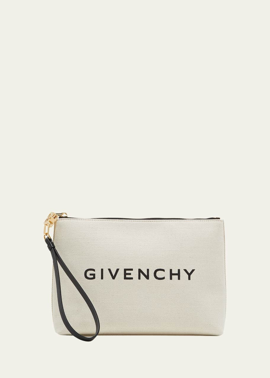Large shop pouch wristlet