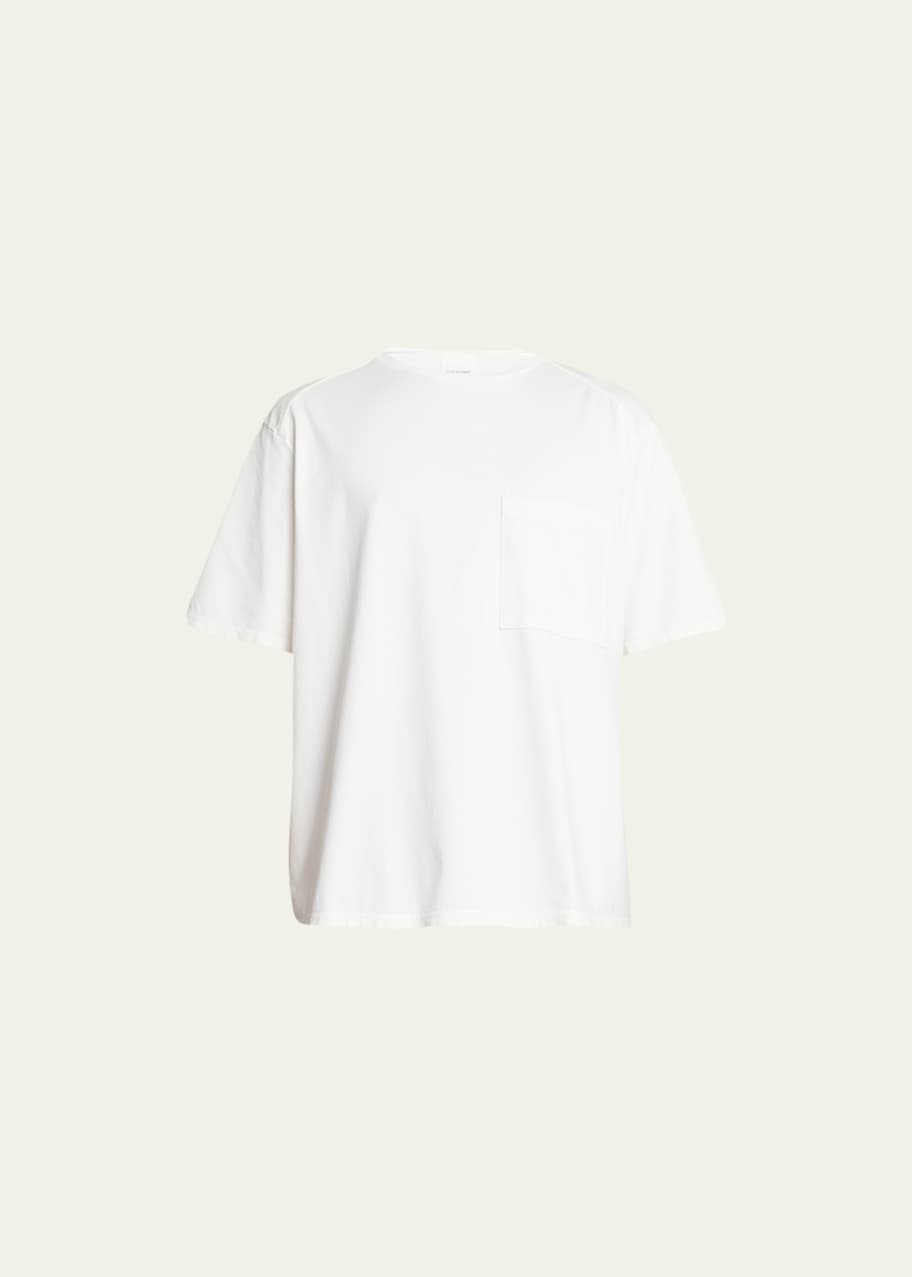 Sage de Cret Men s Boxy Shoulder Seam Jersey T Shirt Bergdorf