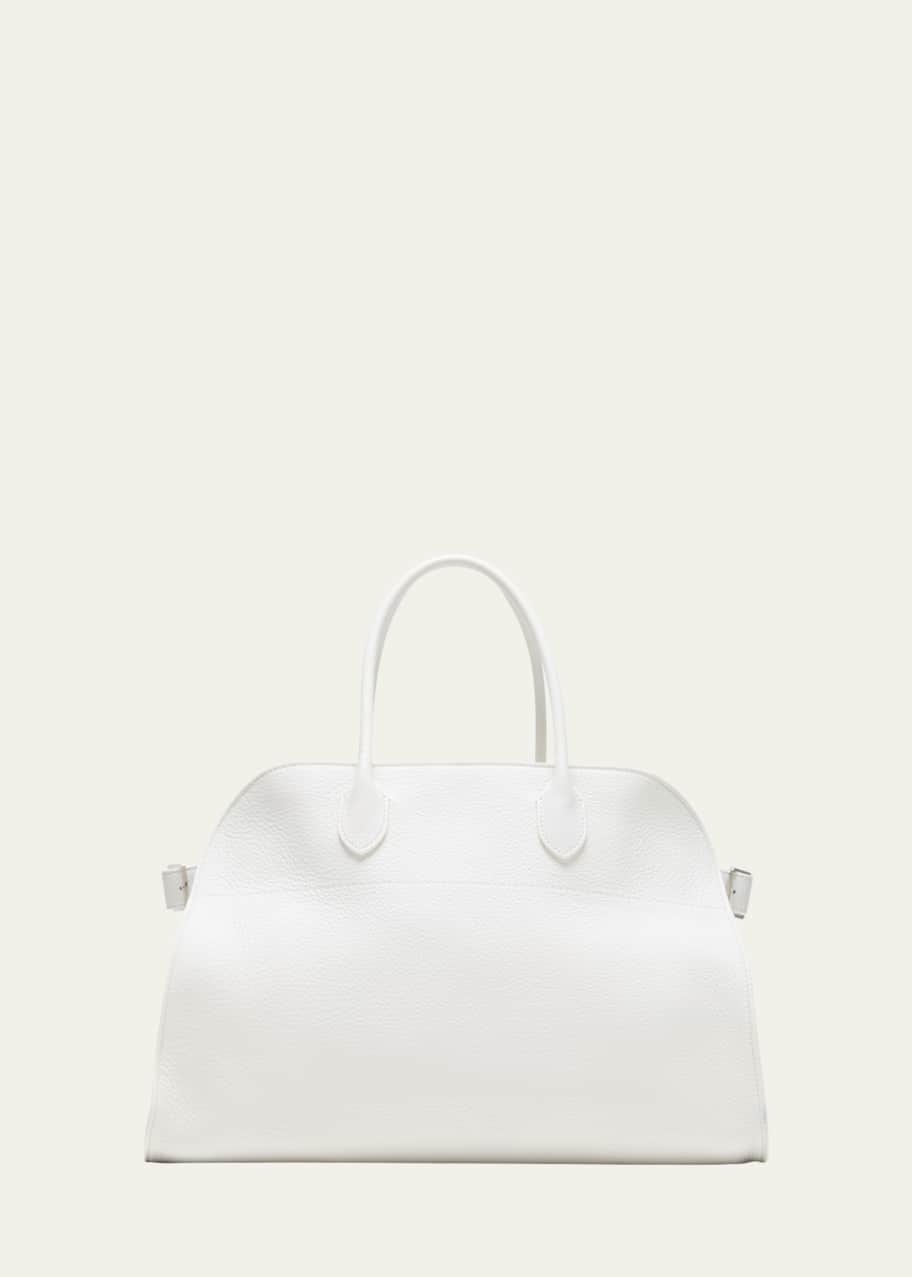 THE ROW Margaux 15 Top-Handle Bag in Grain Leather - Bergdorf Goodman