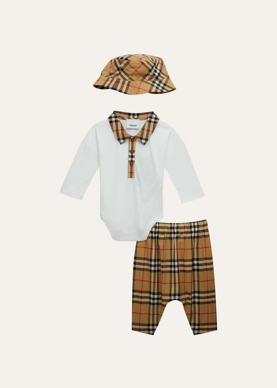 Burberry baby 3 shop piece set