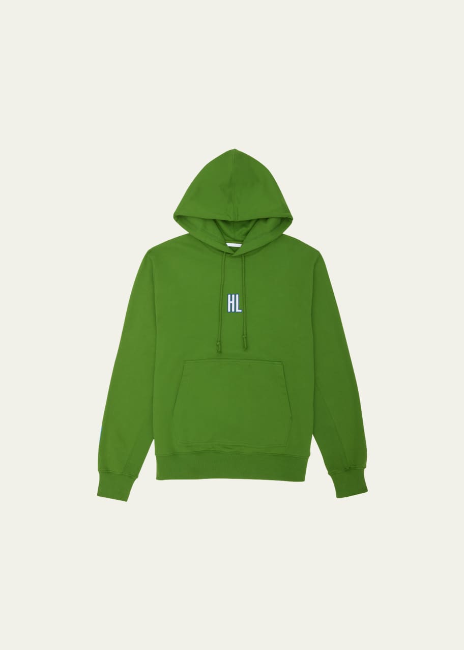 Helmut lang embroidered hoodie 2025