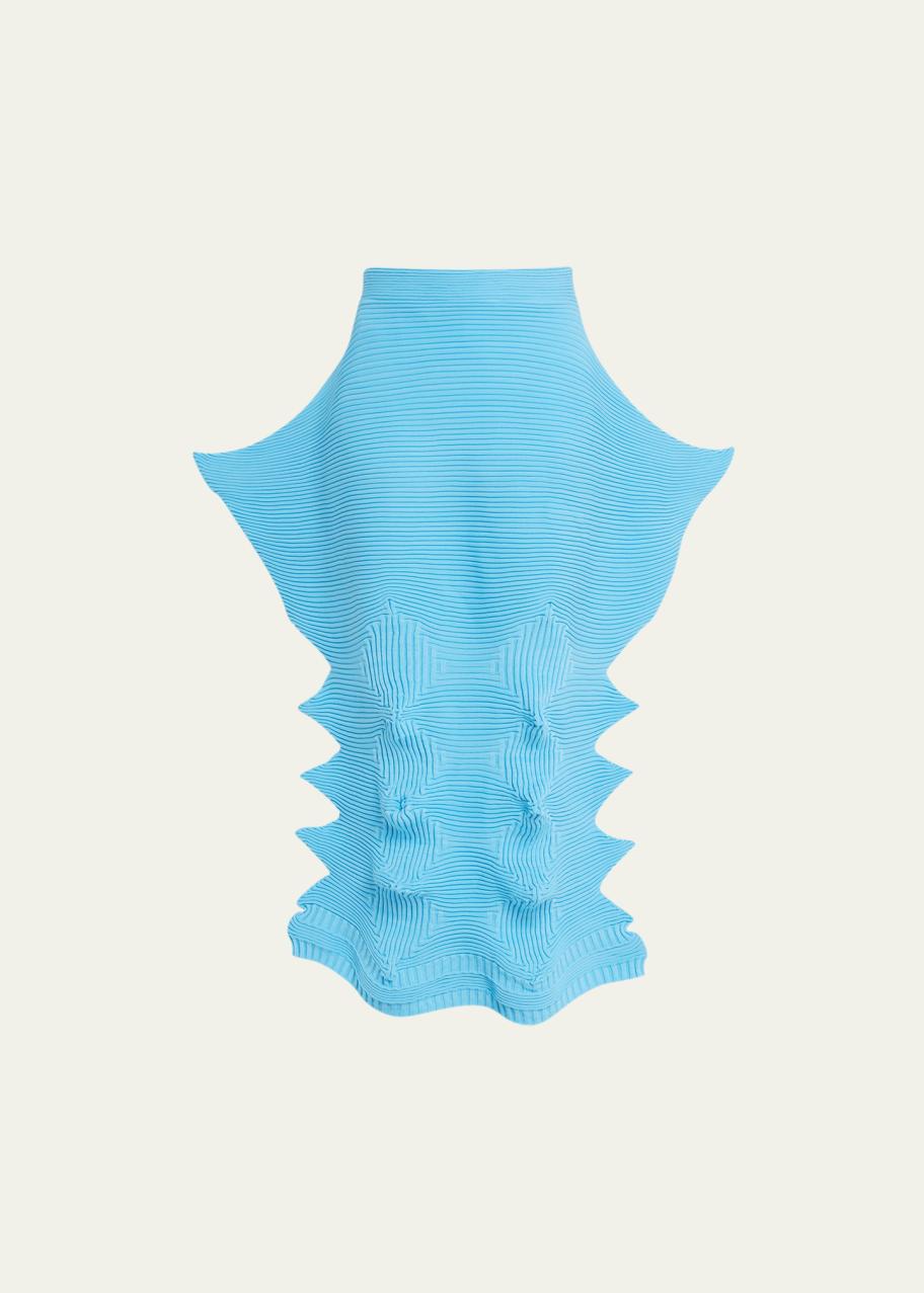 Issey Miyake Linkage Knit 3-D Skirt - Bergdorf Goodman