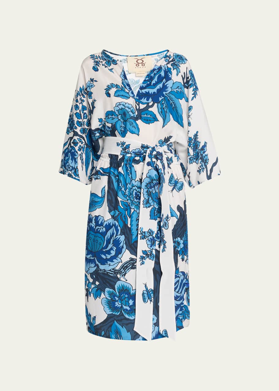Phase eight april floral twist front dress best sale