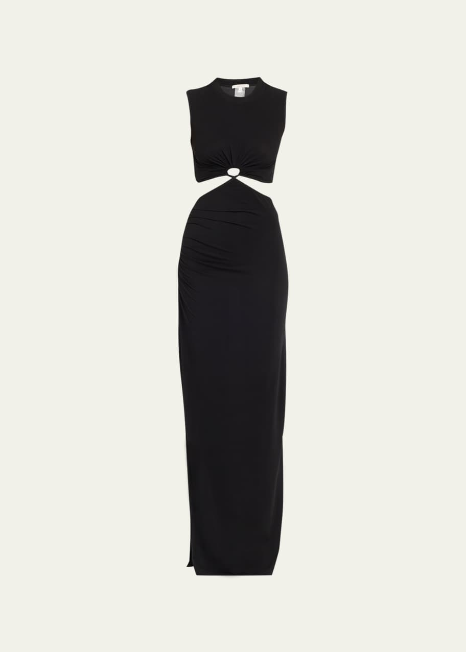Nensi Dojaka Keyhole Cutout Maxi Dress - Bergdorf Goodman