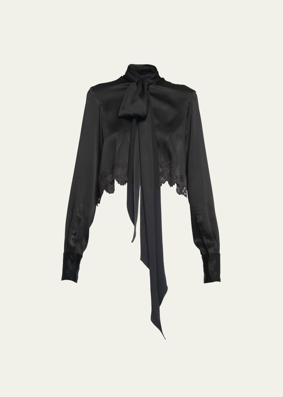 Scarlett Scallop Blouse Long Sleeve main image 0