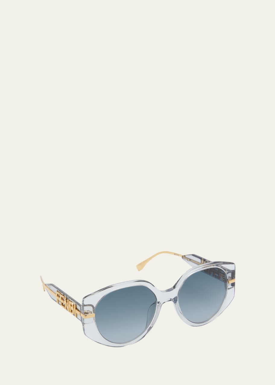 Fendi round gradient sunglasses on sale
