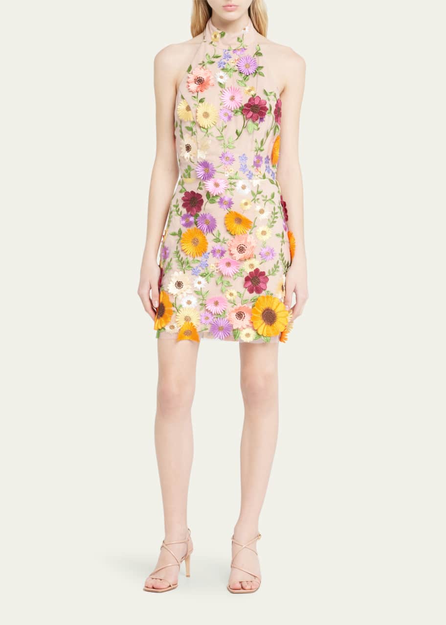 Milly floral sales dress