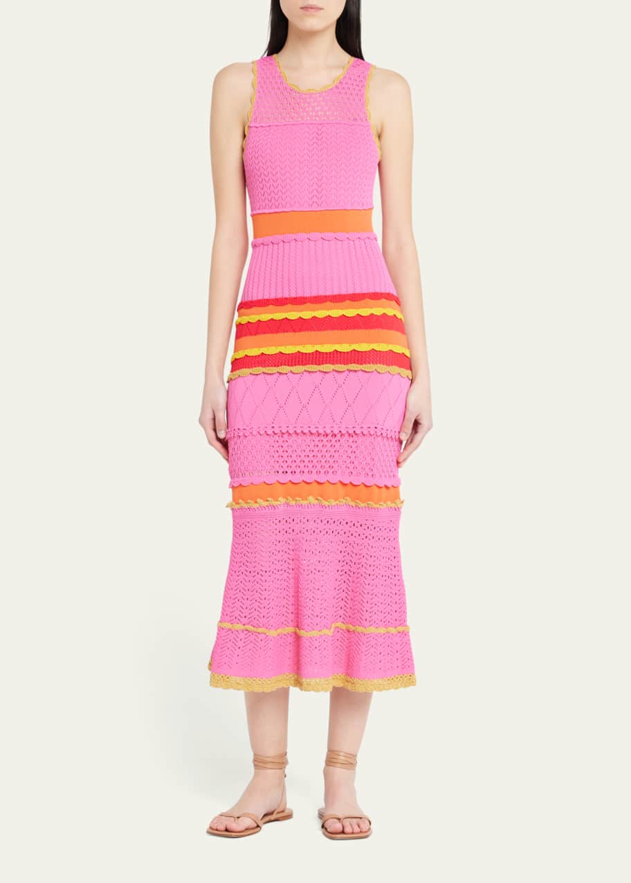Milly pointelle dress deals