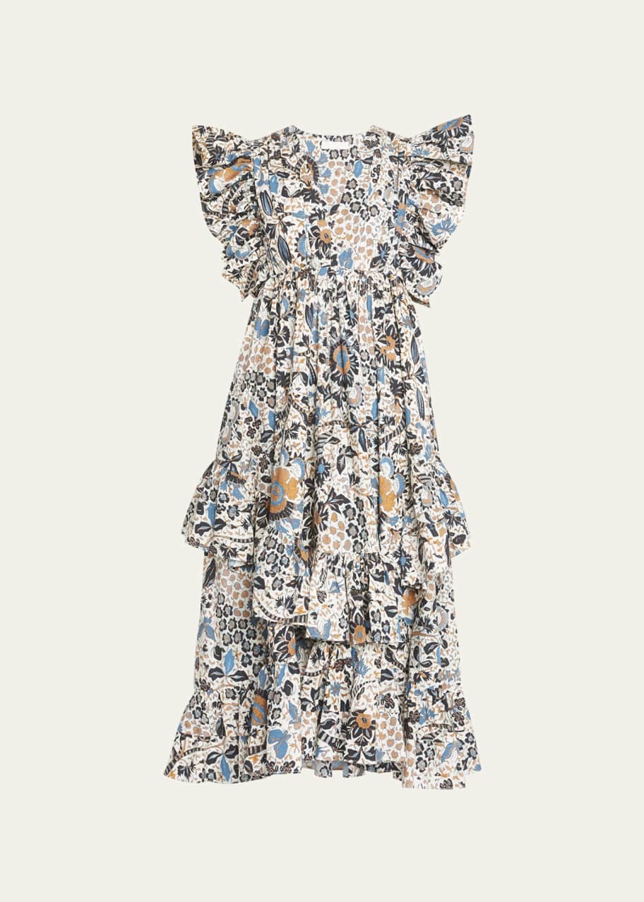 sachin and babi light blue dress Ulla Johnson main image 1