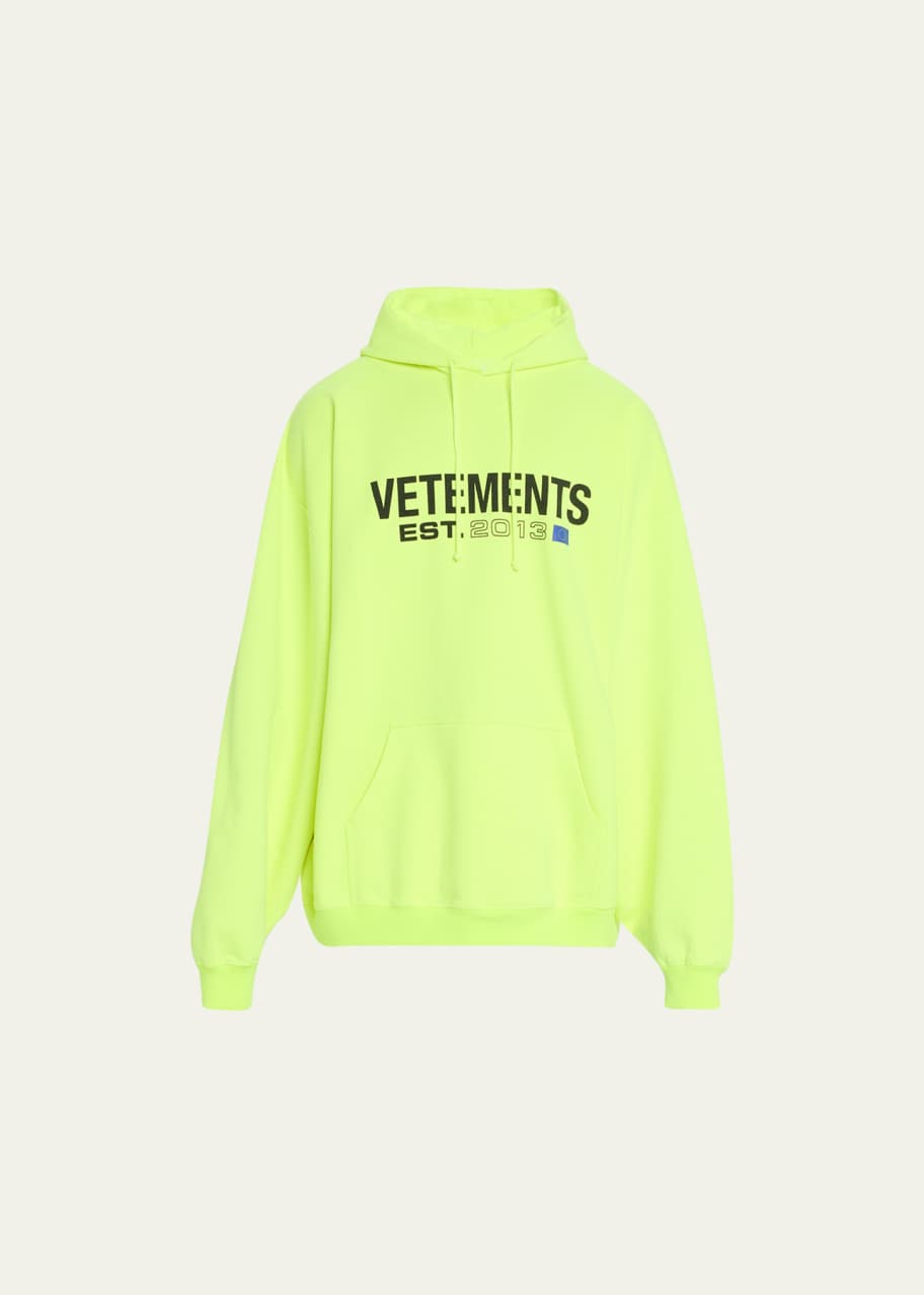 Vetements outlet hoodie yellow