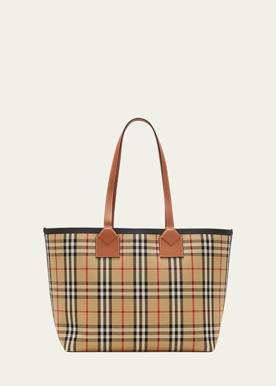 Burberry Heritage Medium Check Tote Bag - Bergdorf Goodman