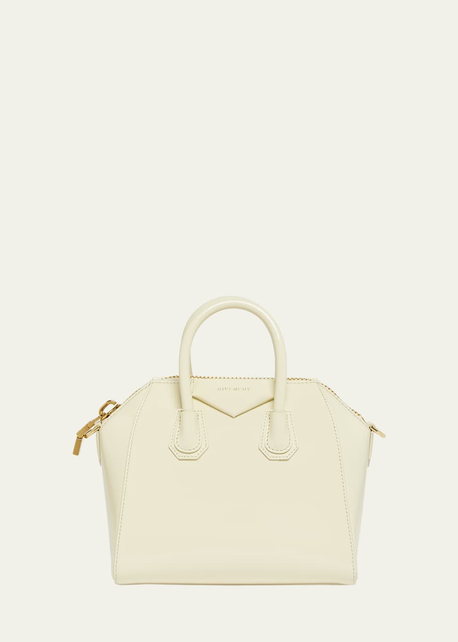 Image 1 of 1: Antigona Mini Top Handle Bag in Box Leather