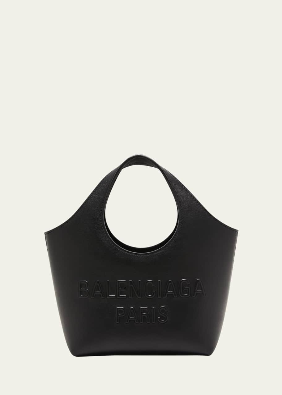 Image 1 of 1: Mary-Kate XS Leather Top-Handle Bag