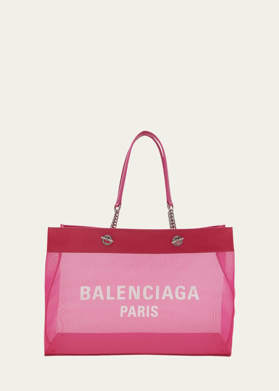 Balenciaga Duty Free Large Mesh Tote Bag Bergdorf Goodman