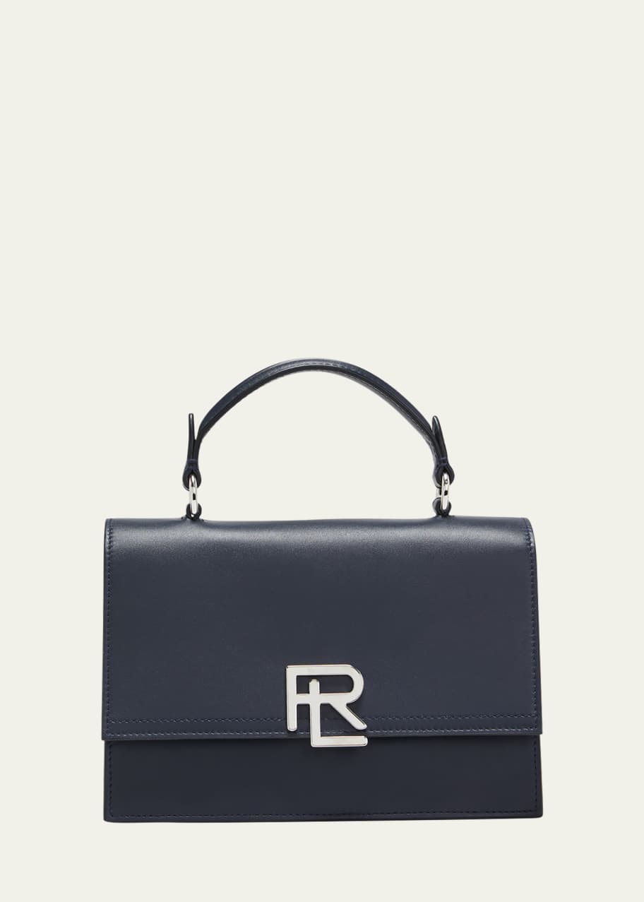 Ralph Lauren Collection RL Flap Leather Top-Handle Bag Bergdorf