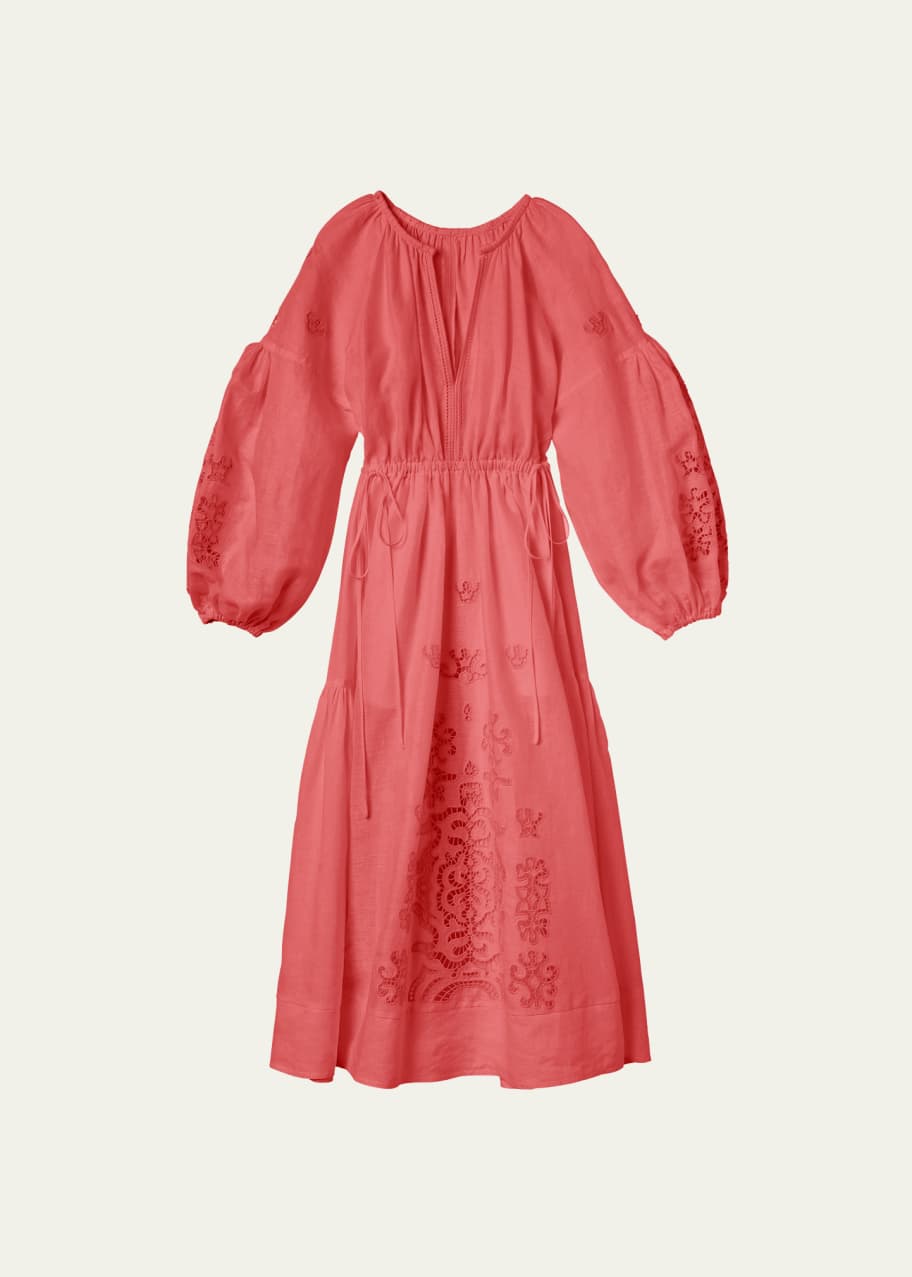 knee length dresses for ladies Capri Midi Dress