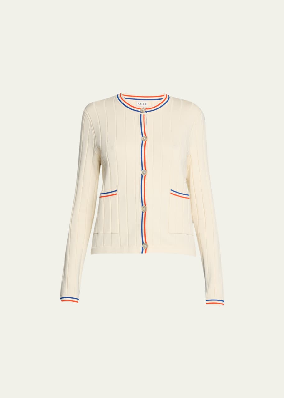 Supima cotton cardigan top