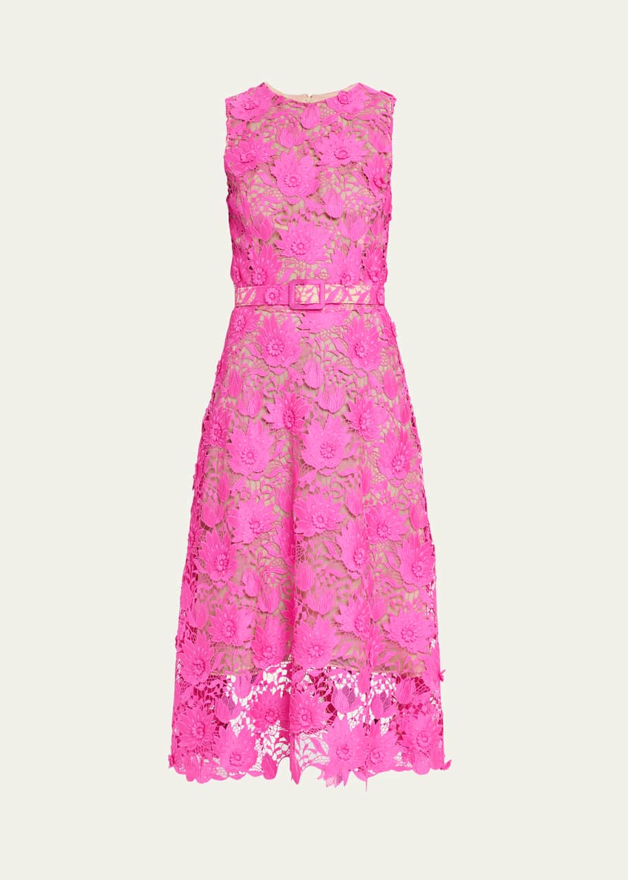 knee length dresses for ladies Waterlily Lux Dress L / Red main image 1