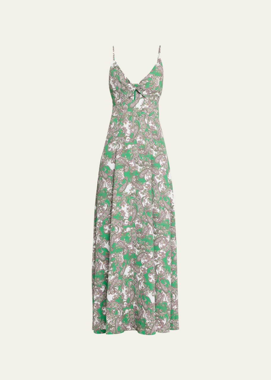 green emerald velvet dress Sayla Silk Gown Bottle Green Multi Charonda Butterfly