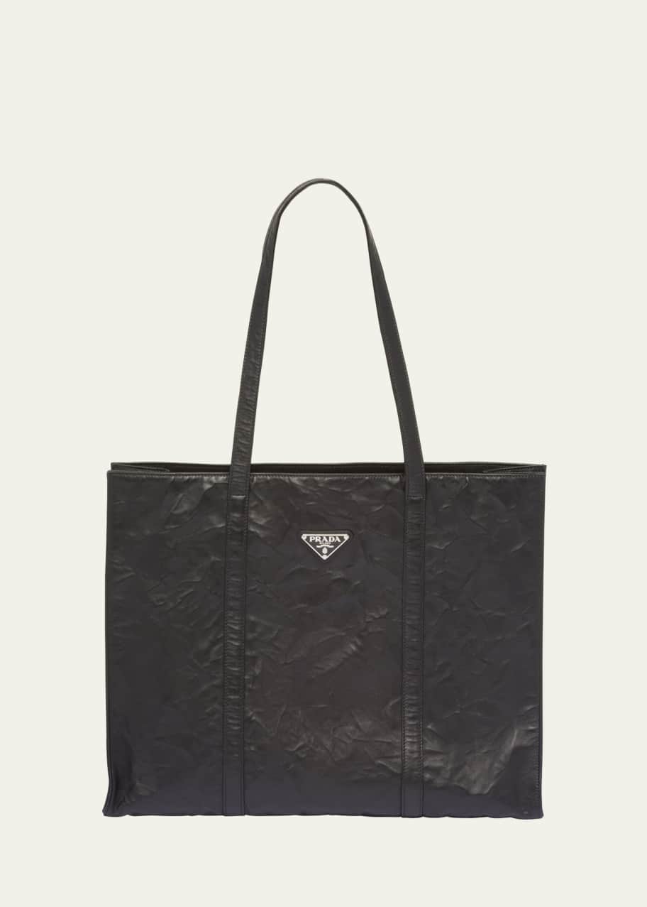 Prada Napa Leather Shopper Tote Bag - Bergdorf Goodman