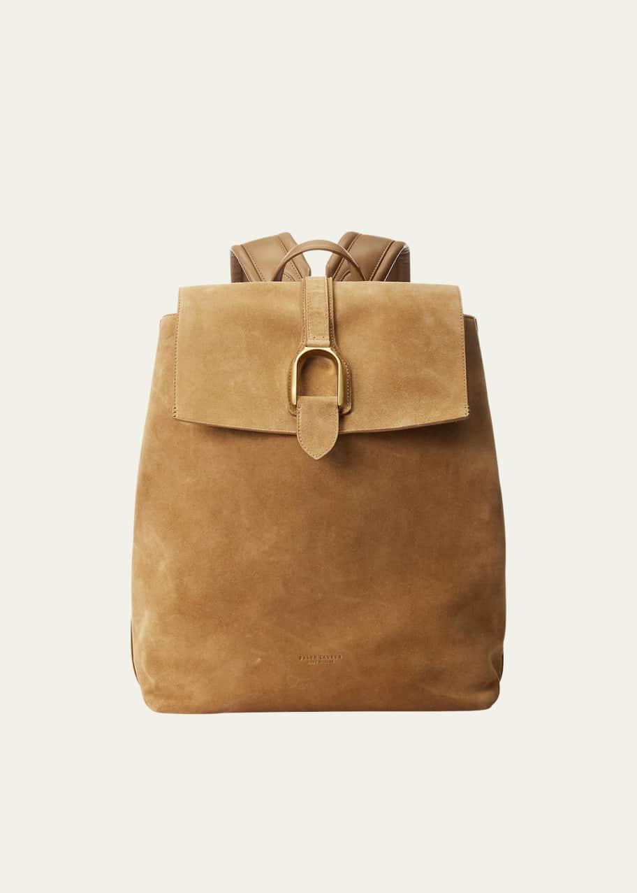 Ralph Lauren Purple Label Men s Welington Suede Backpack Bergdorf Goodman