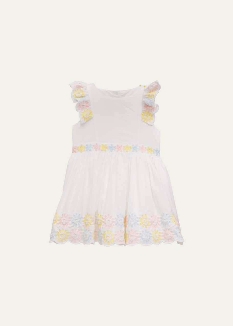 Stella McCartney Kids Girl's Multicolor Floral-Embroidered Dress, Size  6M-18M - Bergdorf Goodman