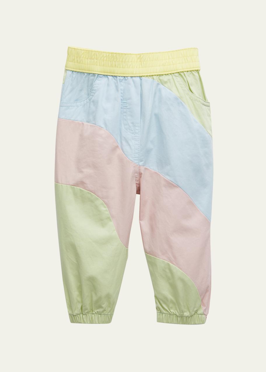 Stella McCartney Kids Girl's Colorblock Waves Pants, Size 6M-36M ...