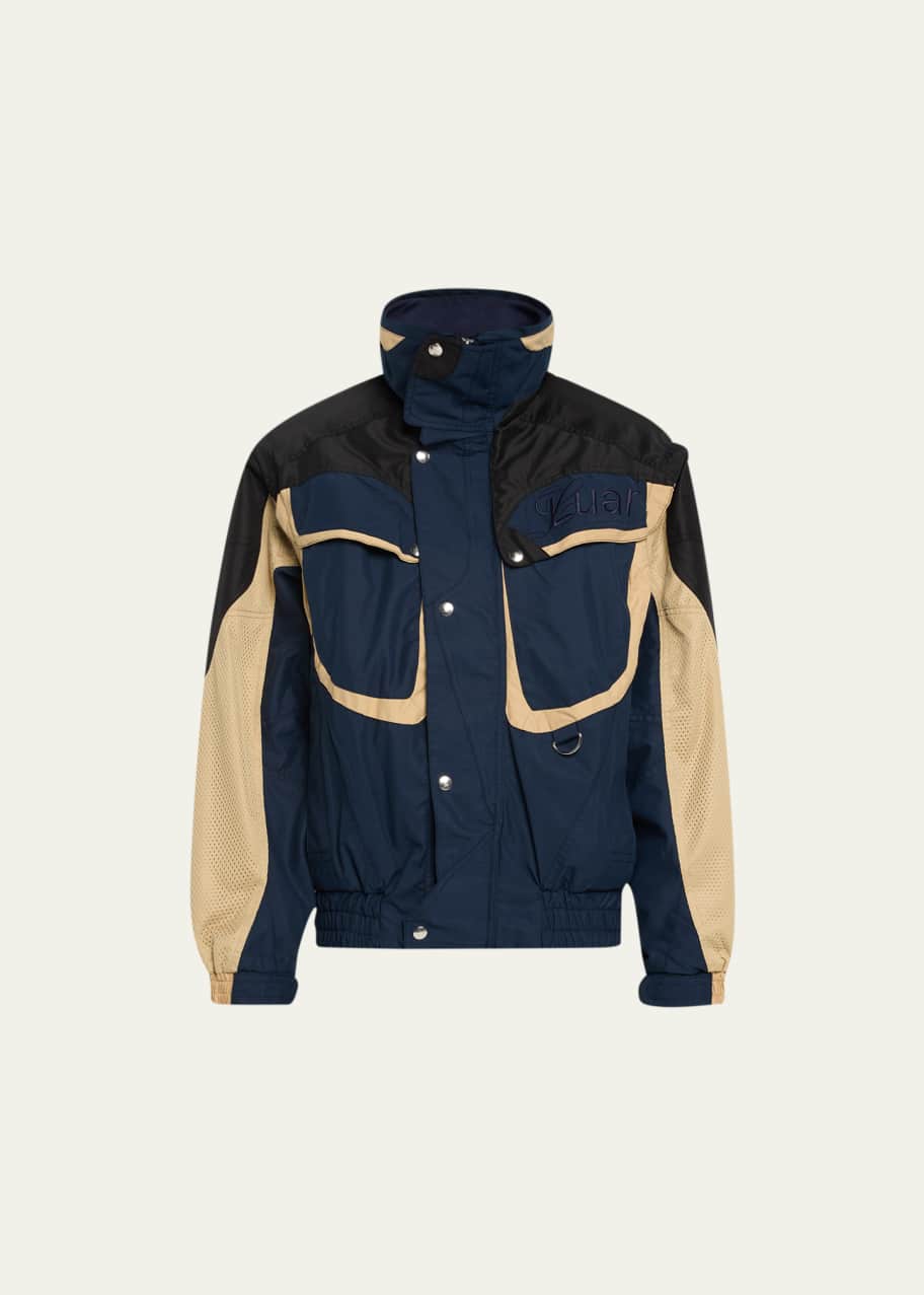 Luar Tri Color Bomber Tech Jacket Bergdorf Goodman
