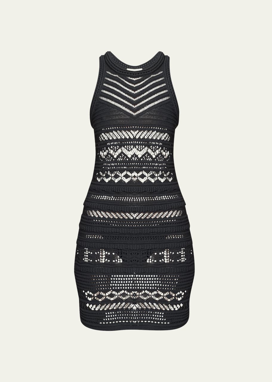 line and dot isabel crochet dress Line & Dot